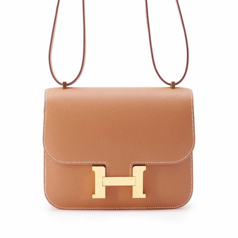 エルメス ミニ コンスタンス3 ミロワール ゴールド/ゴールド金具 エプソン B刻印