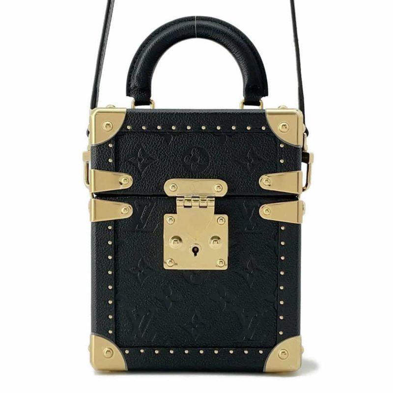 ルイヴィトン ハンドバッグ モノグラム・アンプラント カメラボックス M11131 2wayショルダーバッグ 黒 ブラック