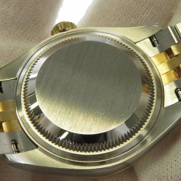 ロレックス レディ デイトジャスト28 SS/K18YG 279173G ROLEX 腕時計 シルバー/スターダイヤ文字盤