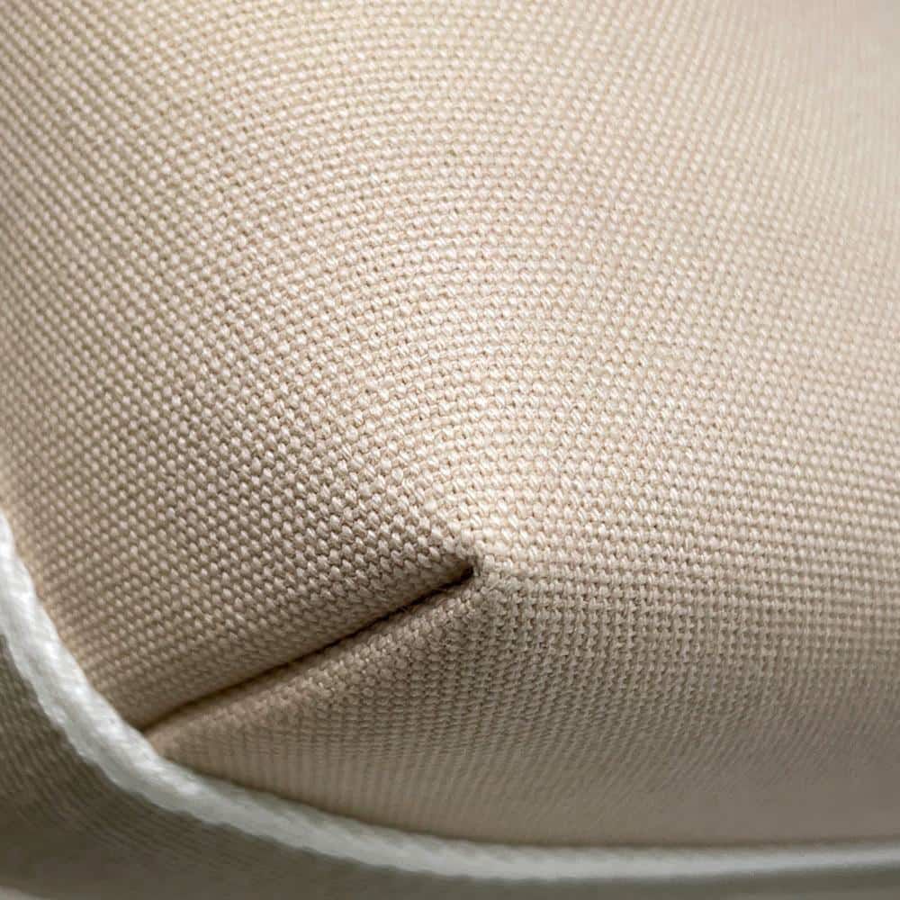 エルメス ポーチ ブリッド・ア・ブラックPM ベージュ/シルバー金具 キャンバス HERMES バッグ 小物入れ