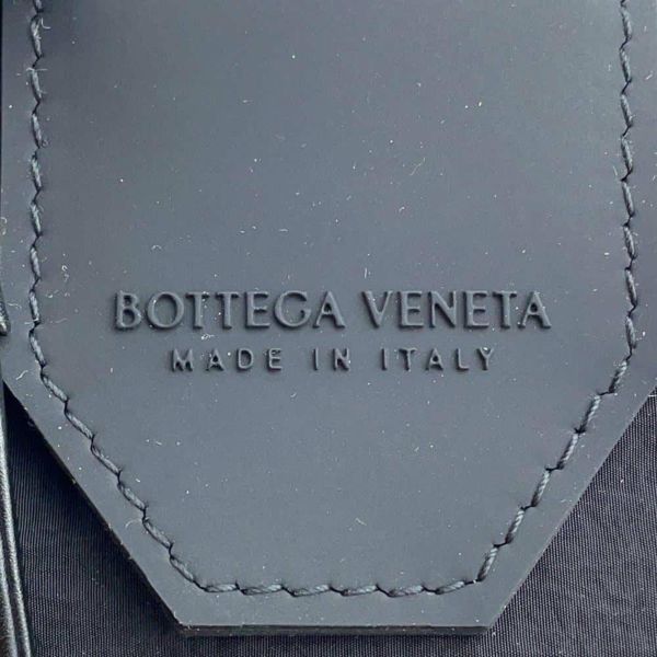 ボッテガヴェネタ ウエストポーチ マキシイントレチャート カセット ミニ 651053 BOTTEGA VENETA ボディバッグ 黒