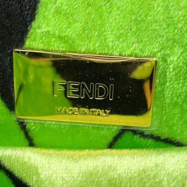 フェンディ チェーンショルダーバッグ ピーカブー クリック スモール ベロア 8BP118 FENDI フローラル クラッチ