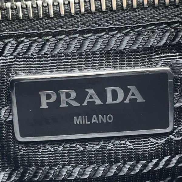 プラダ ショルダーバッグ テスートキルト ナイロン キルティング 1BC151 PRADA バッグ ポーチ付き 黒