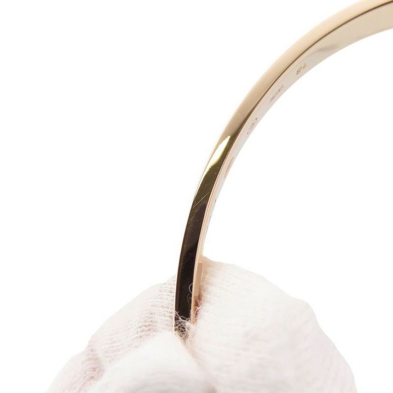 カルティエ ブレスレット ラブブレス オープン クラシックモデル ピンクサファイア 1P K18PGピンクゴールド サイズ18 B6030018 バングル