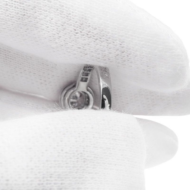 ヴァンクリーフ&アーペル リング イコーヌ ダイヤモンド 中石0.31ct Pt950プラチナ サイズ49 VCARG33100 GIA鑑定書付き 指輪