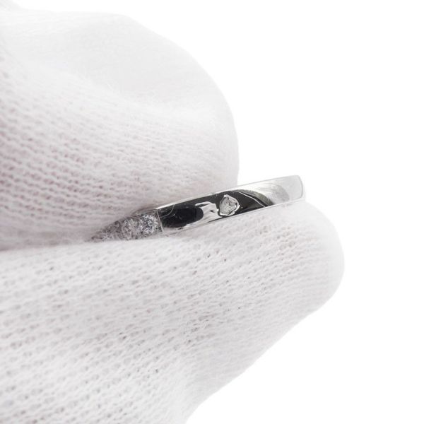 ヴァンクリーフ&アーペル リング イコーヌ ダイヤモンド 中石0.31ct Pt950プラチナ サイズ49 VCARG33100 GIA鑑定書付き 指輪