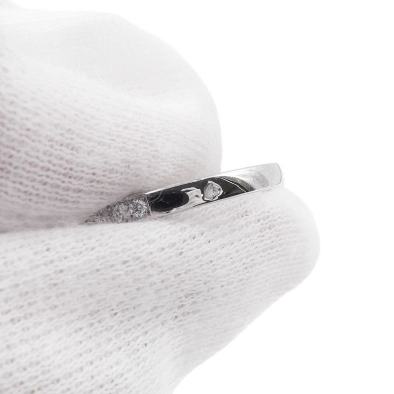 ヴァンクリーフ&アーペル リング イコーヌ ダイヤモンド 中石0.31ct Pt950プラチナ サイズ49 VCARG33100 GIA鑑定書付き 指輪