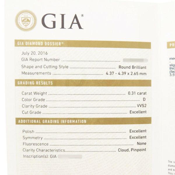 ヴァンクリーフ&アーペル リング イコーヌ ダイヤモンド 中石0.31ct Pt950プラチナ サイズ49 VCARG33100 GIA鑑定書付き 指輪