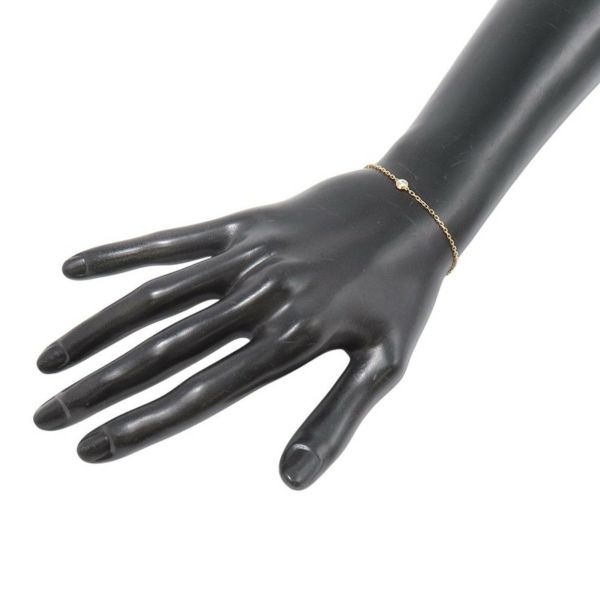 カルティエ ブレスレット ダムール SM スモールモデル ダイヤモンド 1P 0.09ct K18YGイエローゴールド B6040300 Cartier