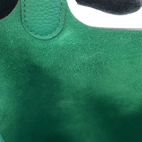 エルメス ハンドバッグ ピコタンロックPM ヴェールジェイド/ゴールド金具 トリヨンモーリス U刻印