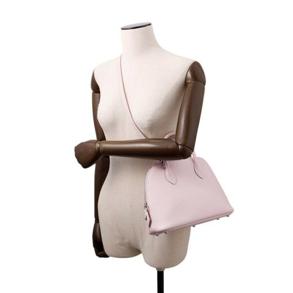 エルメス ボリード1923 25 ヴェルソ モーブペール/グリスペール/シルバー金具 エプソン B刻印 2wayショルダー