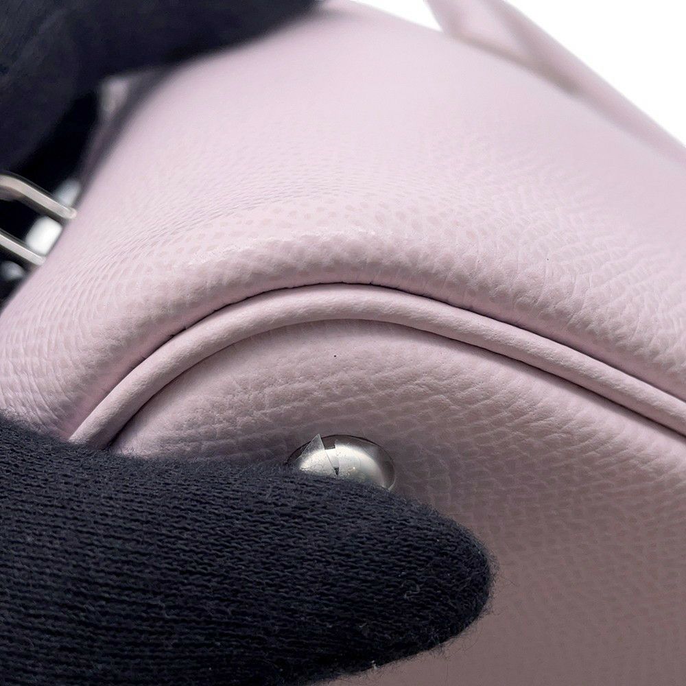 エルメス ボリード1923 25 ヴェルソ モーブペール/グリスペール/シルバー金具 エプソン B刻印 2wayショルダー