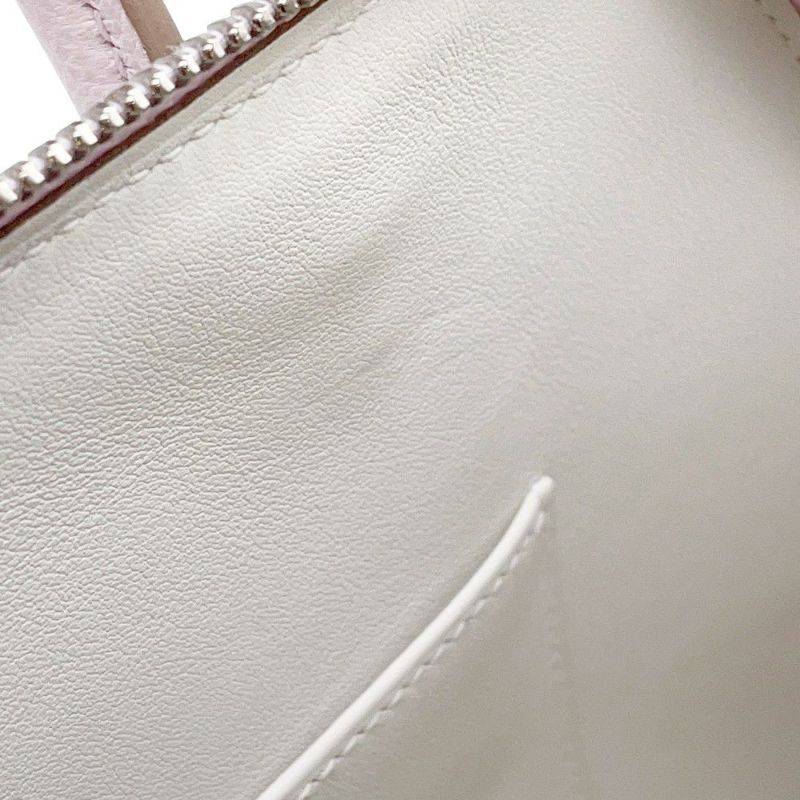 エルメス ボリード1923 25 ヴェルソ モーブペール/グリスペール/シルバー金具 エプソン B刻印 2wayショルダー