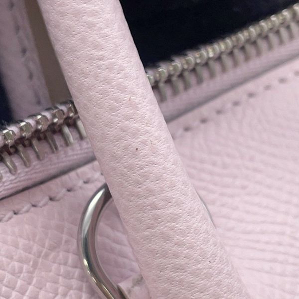 エルメス ボリード1923 25 ヴェルソ モーブペール/グリスペール/シルバー金具 エプソン B刻印 2wayショルダー