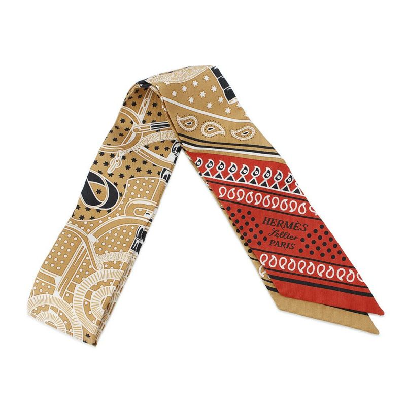 エルメス スカーフ ツイリー エプロン・ドール・バンダナ Eperon d'Or Bandana シルク HERMES 2024年春夏