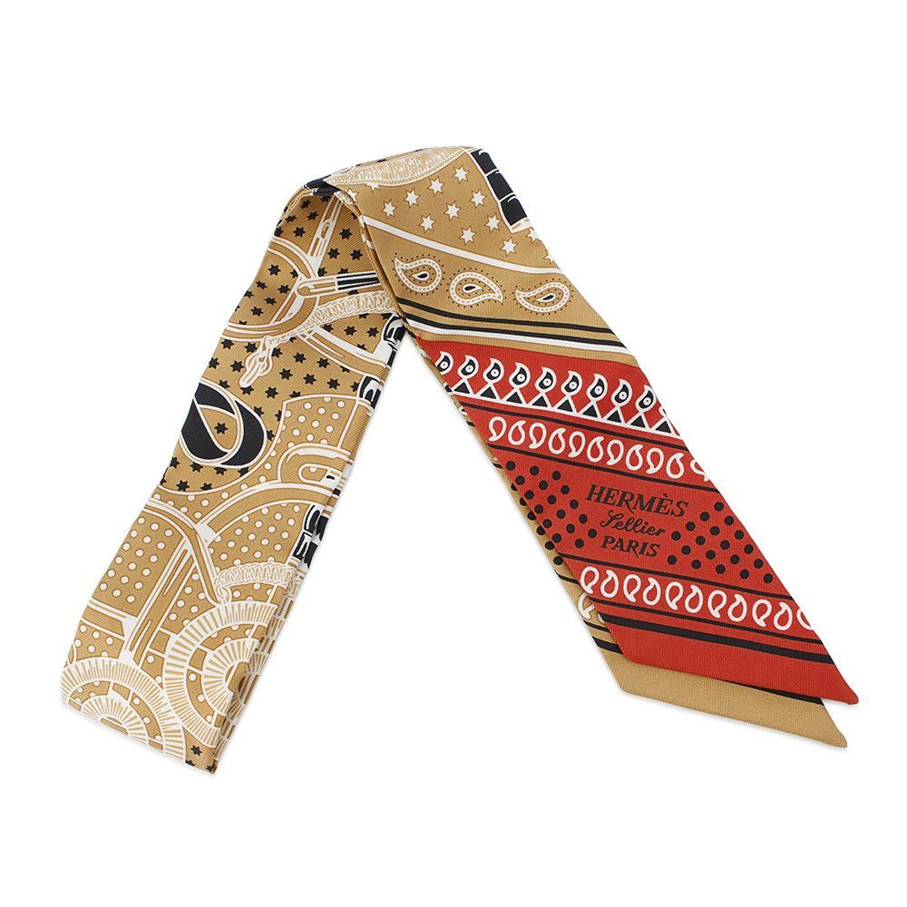 エルメス スカーフ ツイリー エプロン・ドール・バンダナ Eperon d'Or Bandana シルク HERMES 2024年春夏