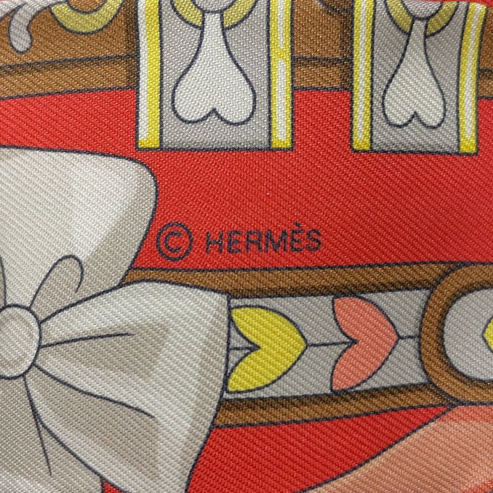 エルメス ツイリー アルネ・ドゥ・クール Harnais de Coeur HERMES シルクツイル 2024春夏