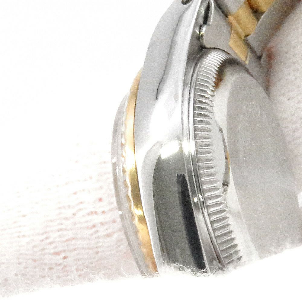 ロレックス オイスターパーペチュアル E番 SS/K18YG ROLEX 腕時計 ホワイト文字盤 ローマン