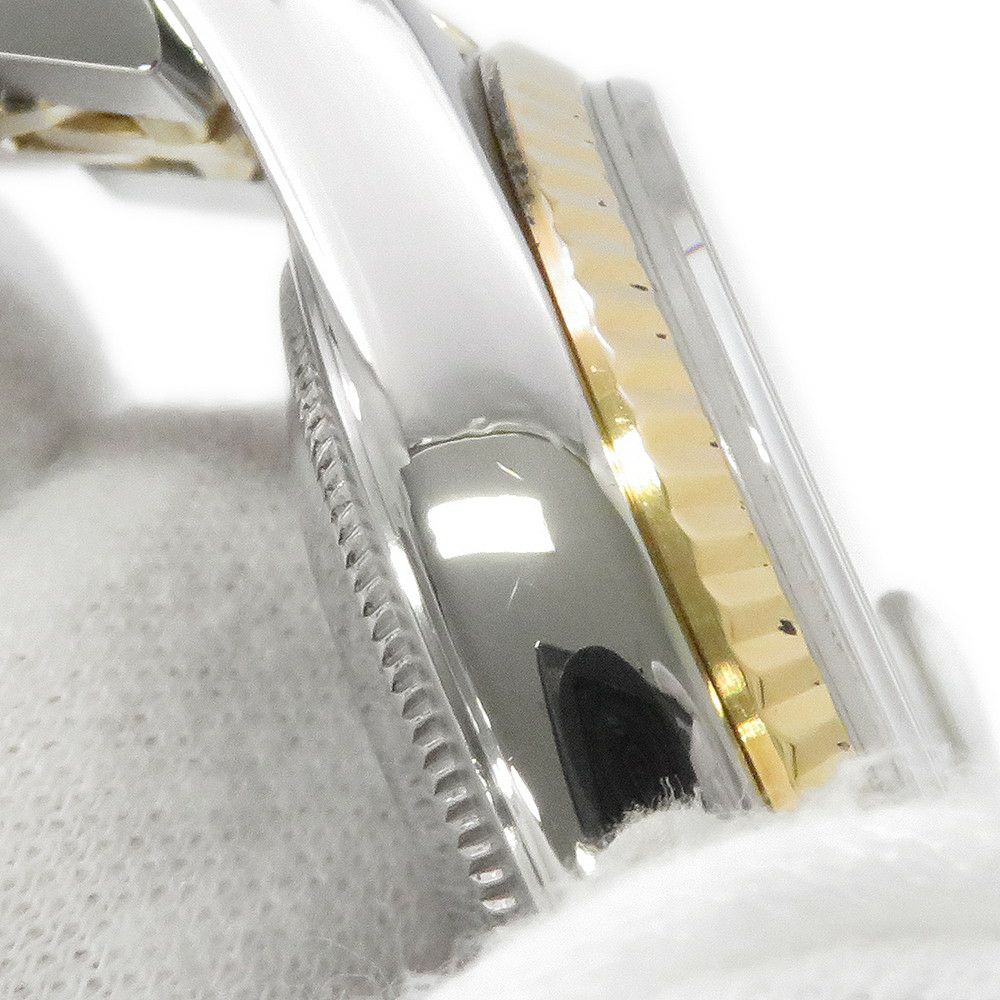 ロレックス デイトジャスト S番 SS/K18YG 16233 ROLEX 腕時計 シャンパン文字盤