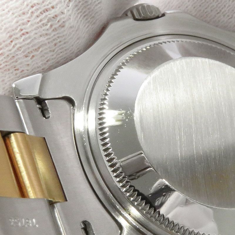 ロレックス ヨットマスター U番 SS/K18YG 68623 ROLEX 腕時計 ブルー文字盤