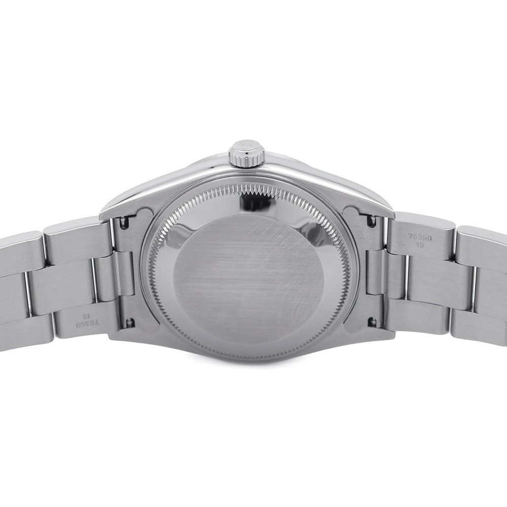 ロレックス オイスターパーペチュアル デイト F番 15200 ROLEX 腕時計 黒文字盤