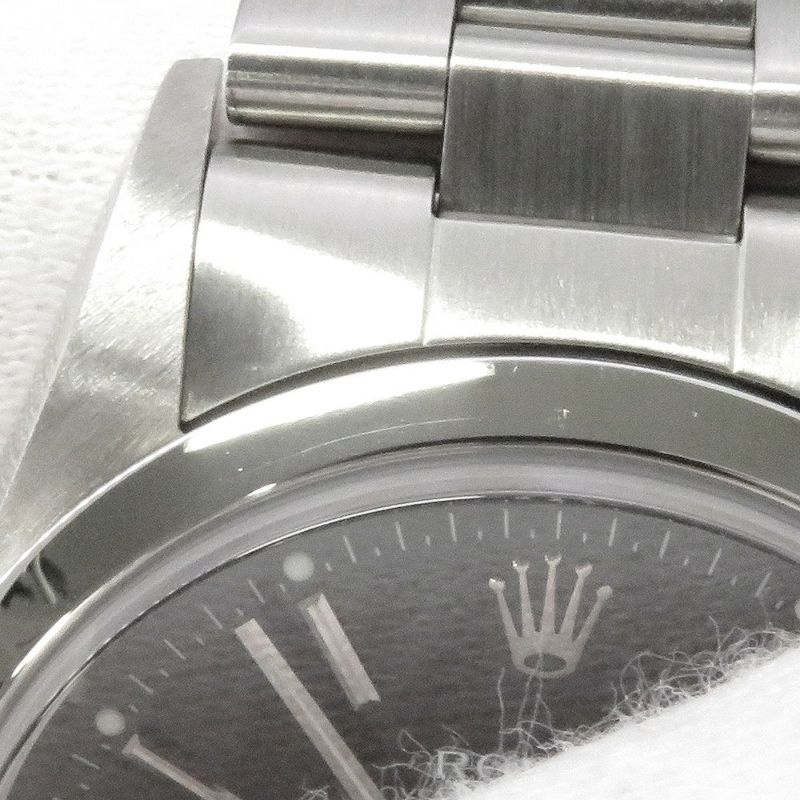 ロレックス オイスターパーペチュアル デイト F番 15200 ROLEX 腕時計 黒文字盤