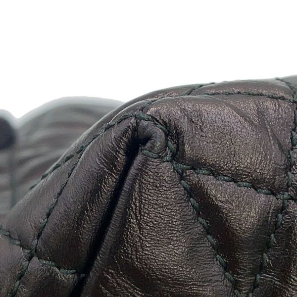 クリスチャン・ディオール ハンドバッグ トゥジュール マクロカナージュ スモール クリンクルドカーフレザー M2822SNIO 黒