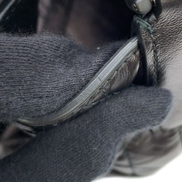 クリスチャン・ディオール ハンドバッグ トゥジュール マクロカナージュ スモール クリンクルドカーフレザー M2822SNIO 黒