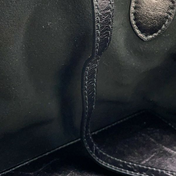 クリスチャン・ディオール ハンドバッグ トゥジュール マクロカナージュ スモール クリンクルドカーフレザー M2822SNIO 黒