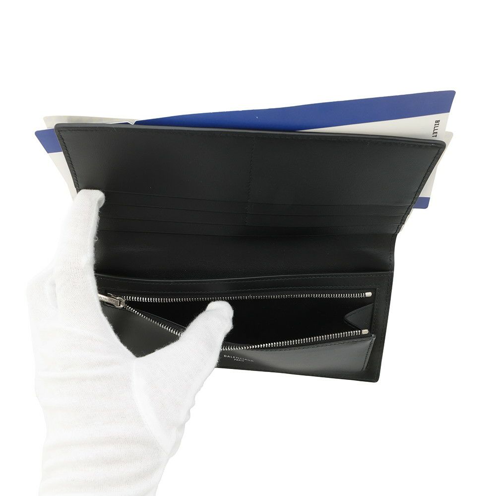 バレンシアガ 長財布 パスポート モチーフ レザー787777 BALENCIAGA 財布 メンズ