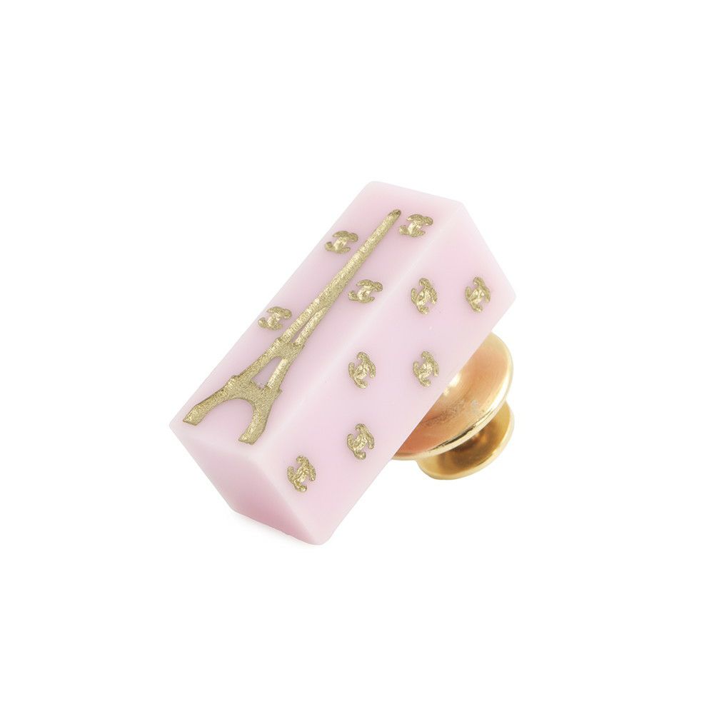 シャネル ブローチ ココマーク エッフェル塔 プラスチック メタル 05C CHANEL アクセサリー