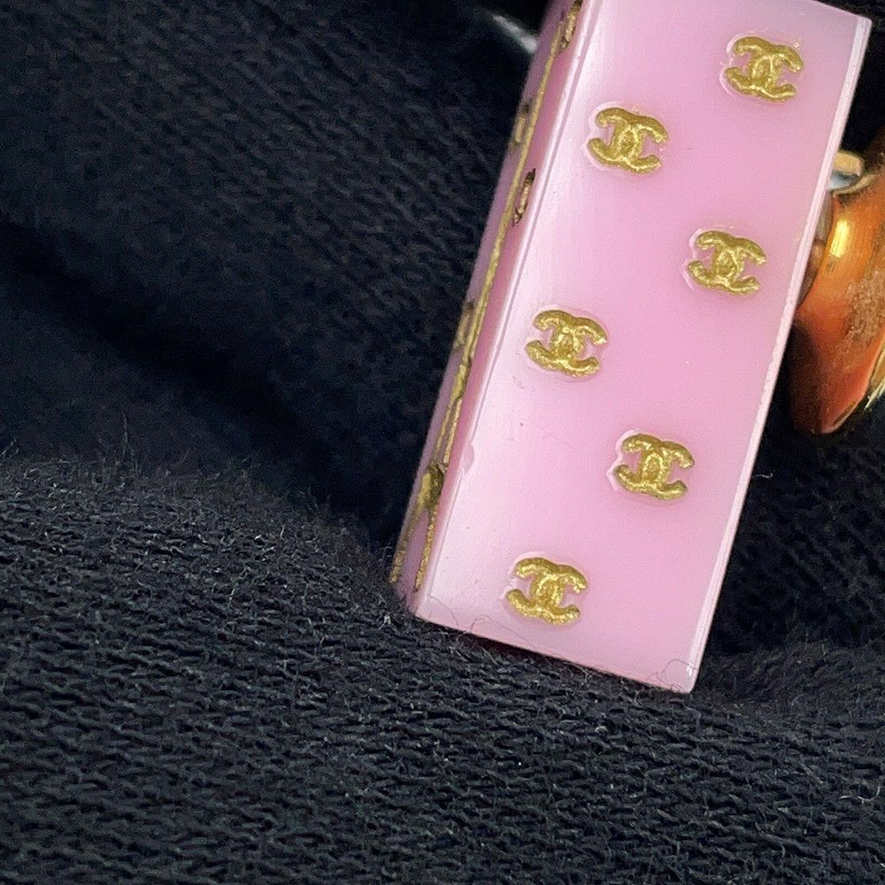 シャネル ブローチ ココマーク エッフェル塔 プラスチック メタル 05C CHANEL アクセサリー