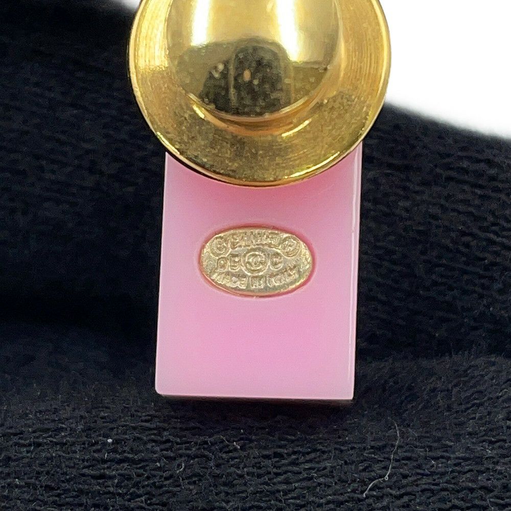 シャネル ブローチ ココマーク エッフェル塔 プラスチック メタル 05C CHANEL アクセサリー