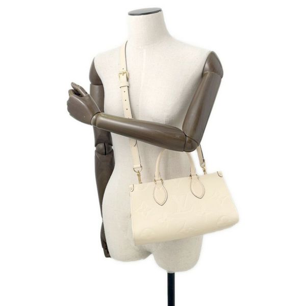 ルイヴィトン ハンドバッグ モノグラム・アンプラント オンザゴー EW M23698 LOUIS VUITTON 3way ショルダーバッグ