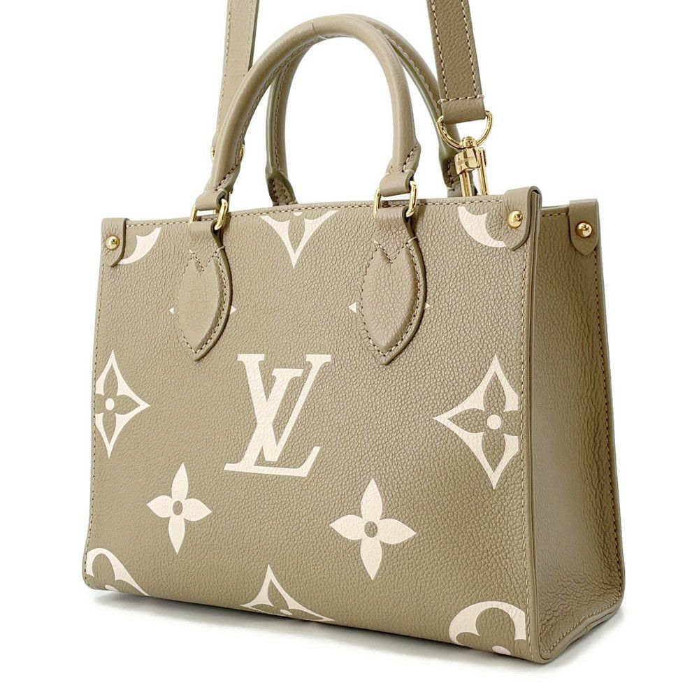 ルイヴィトン ハンドバッグ モノグラム・アンプラント オンザゴー PM M46647 LOUIS VUITTON ヴィトン 2way ショルダー