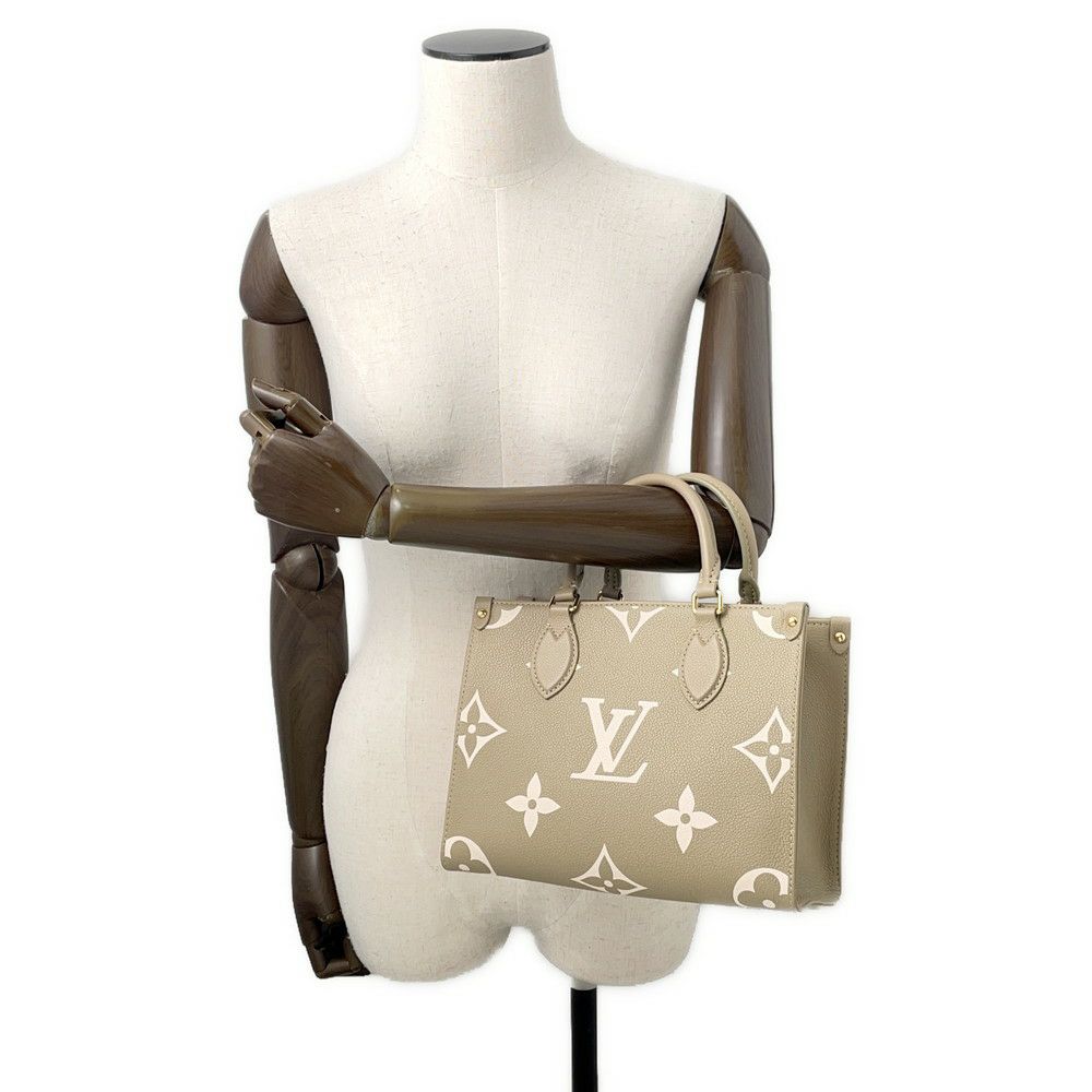 ルイヴィトン ハンドバッグ モノグラム・アンプラント オンザゴー PM M46647 LOUIS VUITTON ヴィトン 2way ショルダー