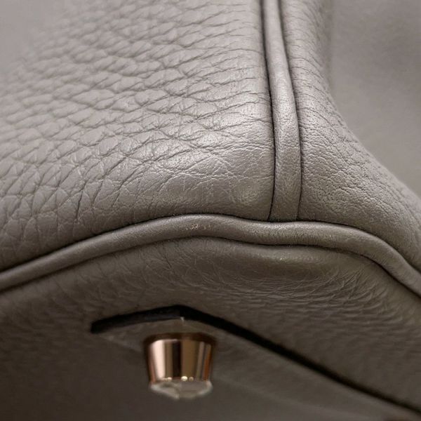 エルメス バーキン30 グリメイヤー/ピンクゴールド金具 トゴ U刻印 HERMES Birkin ハンドバッグ