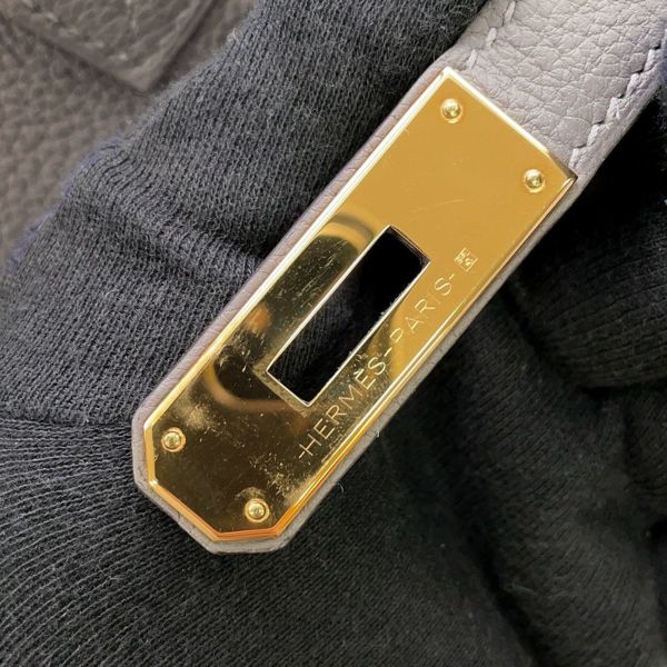 エルメス バーキン30 グリメイヤー/ピンクゴールド金具 トゴ U刻印 HERMES Birkin ハンドバッグ