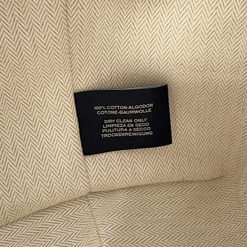 エルメス ポーチ ブリッド・ア・ブラックGM ベージュ/シルバー金具 キャンバス HERMES バッグ 小物入れ