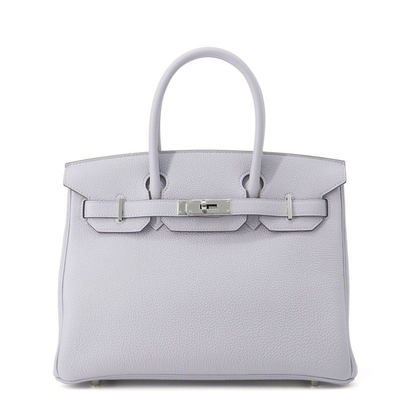 エルメス バーキン30 グリパンタン/シルバー金具 トゴ K刻印 HERMES Birkin ハンドバッグ