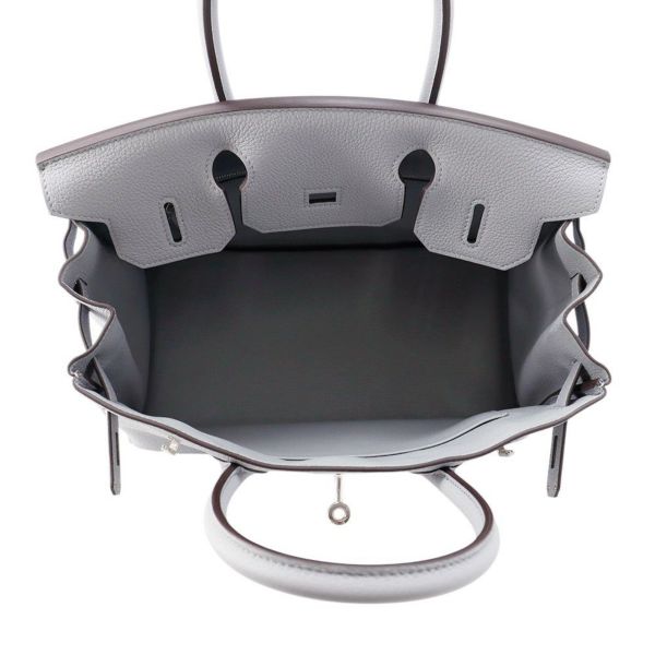 エルメス バーキン30 グリパンタン/シルバー金具 トゴ K刻印 HERMES Birkin ハンドバッグ