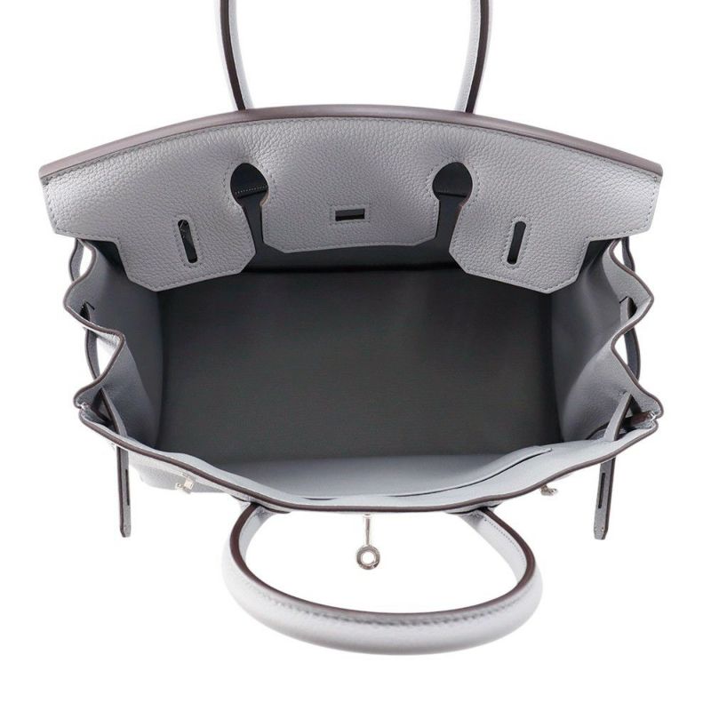 エルメス バーキン30 グリパンタン/シルバー金具 トゴ K刻印 HERMES Birkin ハンドバッグ