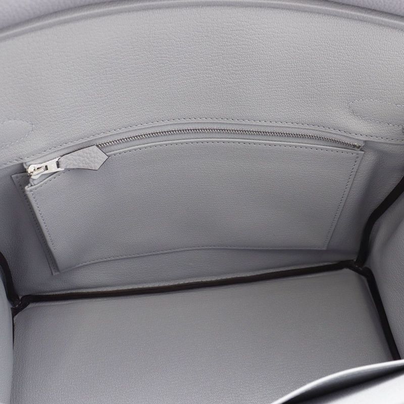 エルメス バーキン30 グリパンタン/シルバー金具 トゴ K刻印 HERMES Birkin ハンドバッグ