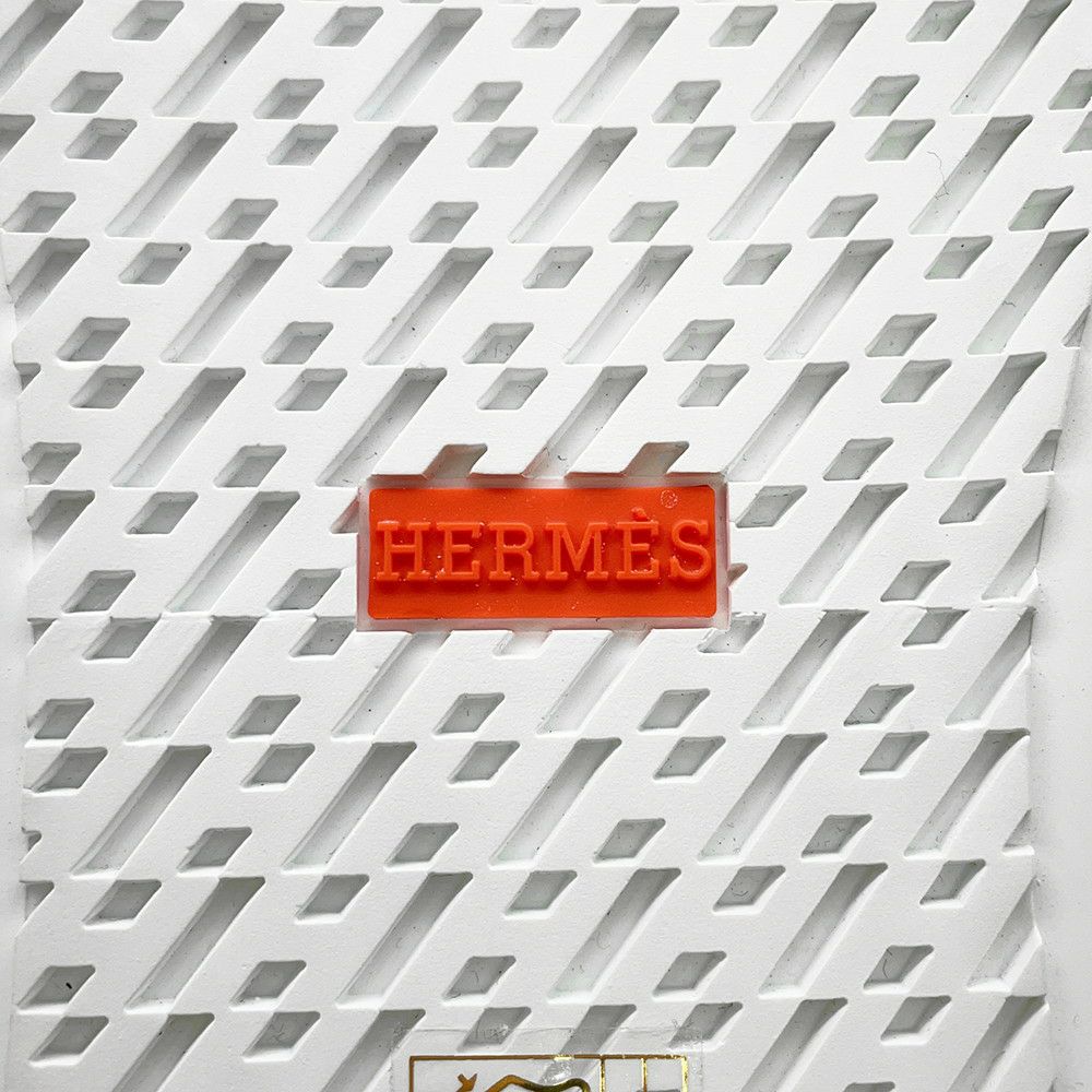 エルメス スニーカー ゲット キャンバス メンズサイズ40.5 HERMES 靴