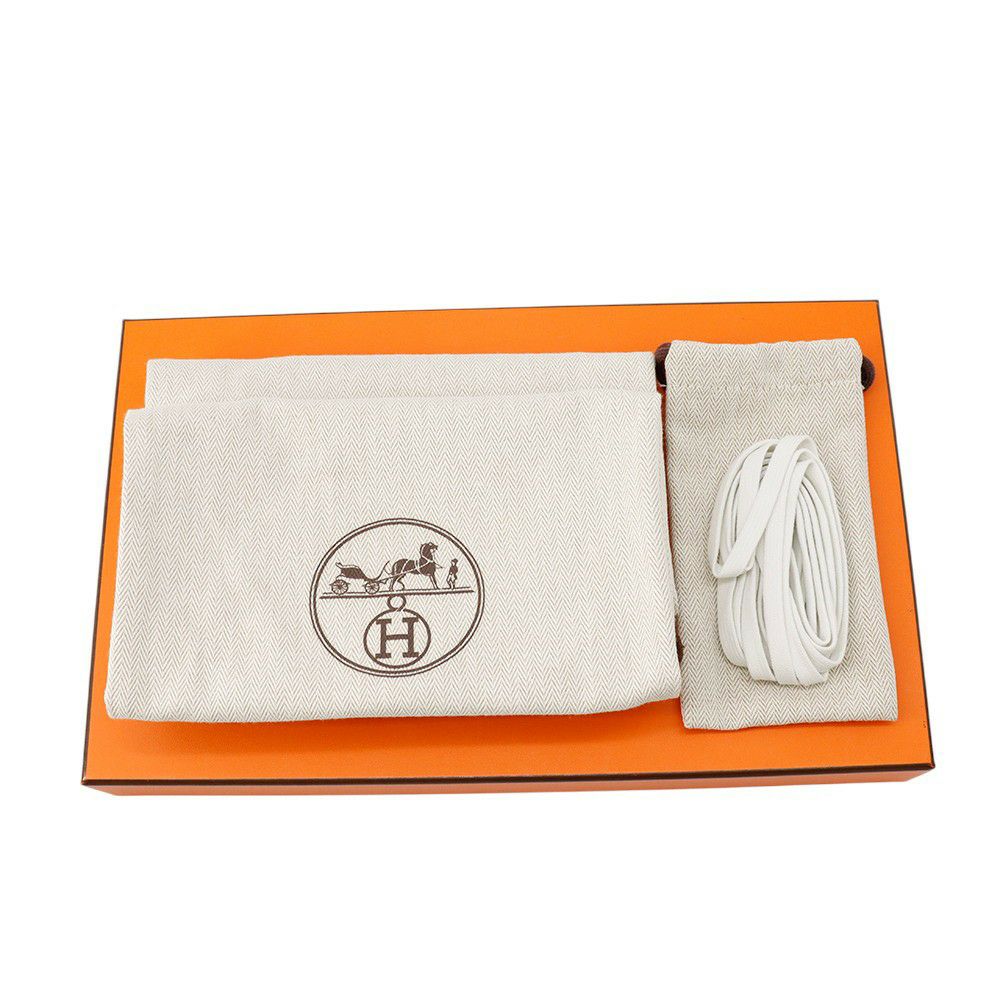 エルメス スニーカー ゲット キャンバス メンズサイズ40.5 HERMES 靴