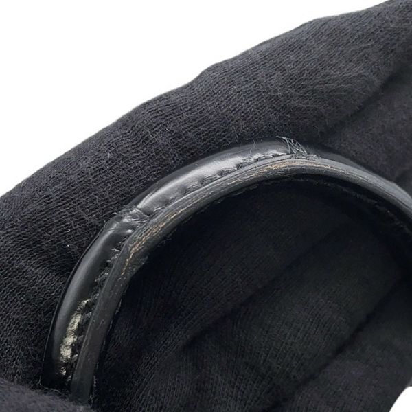 エルメス バーキン25 ブラック/シルバー金具  ニロティカスシャイン □M刻印 HERMES Birkin ハンドバッグ 黒