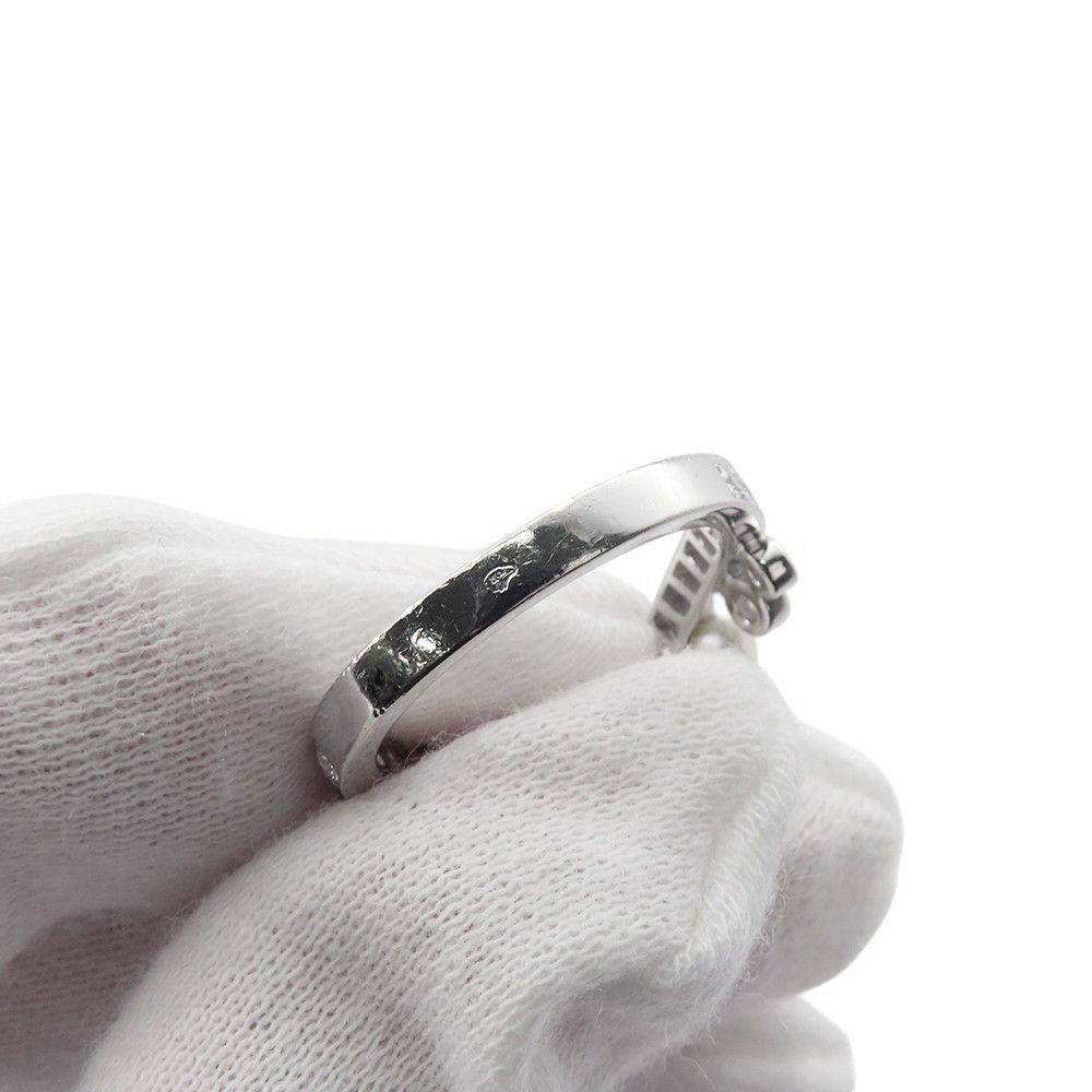 ショーメ リング ジョゼフィーヌ エグレット K18WG ダイヤ27P 計0.40ct/養殖アコヤパール5P リングサイズ50 083292