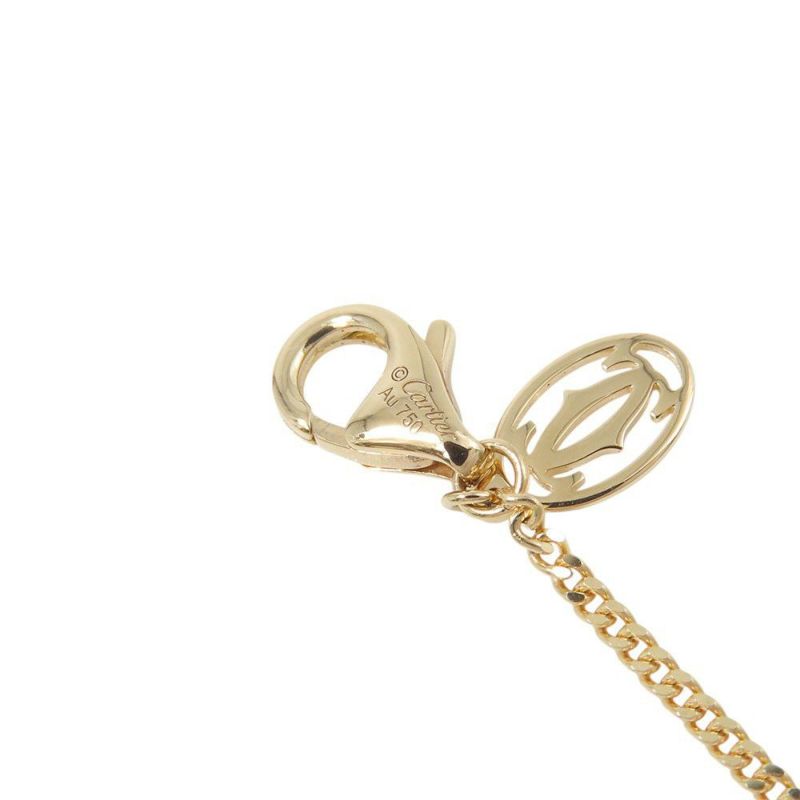 カルティエ ネックレス トリニティ クッション セミパヴェ ダイヤ54P 計0.39ct K18YG/K18PG/K18WG N7424481