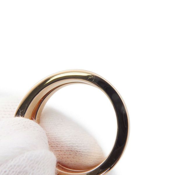 ティファニー リング Tスクエア ラップ リング ダイヤ7P 計0.01ct K18PGピンクゴールド サイズ約11号 Tiffany&Co. 指輪