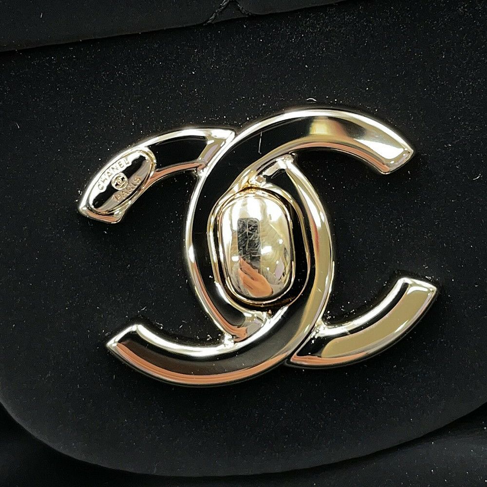 シャネル リュック マトラッセ ココマーク ベルベット エフェクト ナイロン AS5679 CHANEL バッグ バックパック 黒
